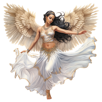 Power of dance collection: White Angel Dancer