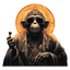 Apes design collection: Monkey monk zen