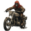 Stalker Motorcycle Rider