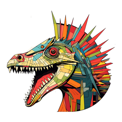 Dinosaurs collection: Punk Spinosaurus