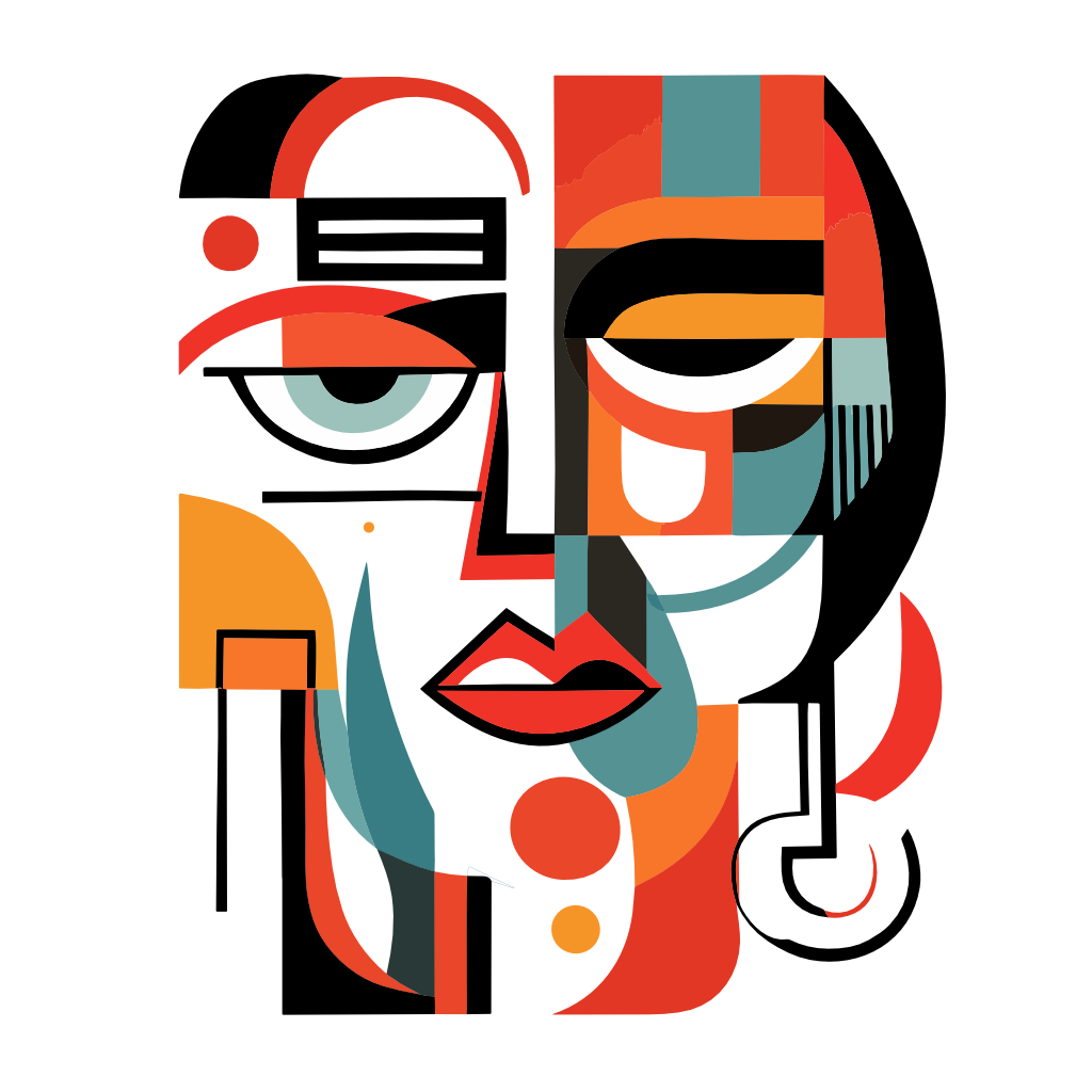 Graphical art and suprematism collection: Graphical art gypsy queen