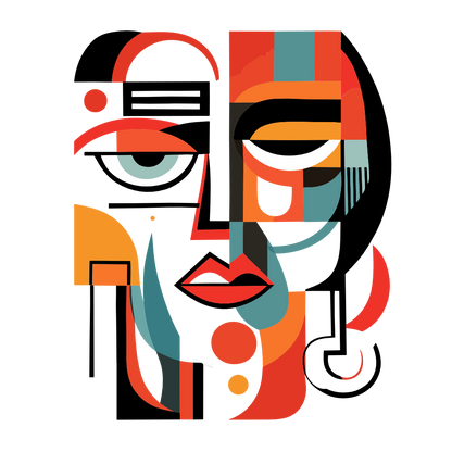 Graphical art and suprematism collection: Graphical art gypsy queen