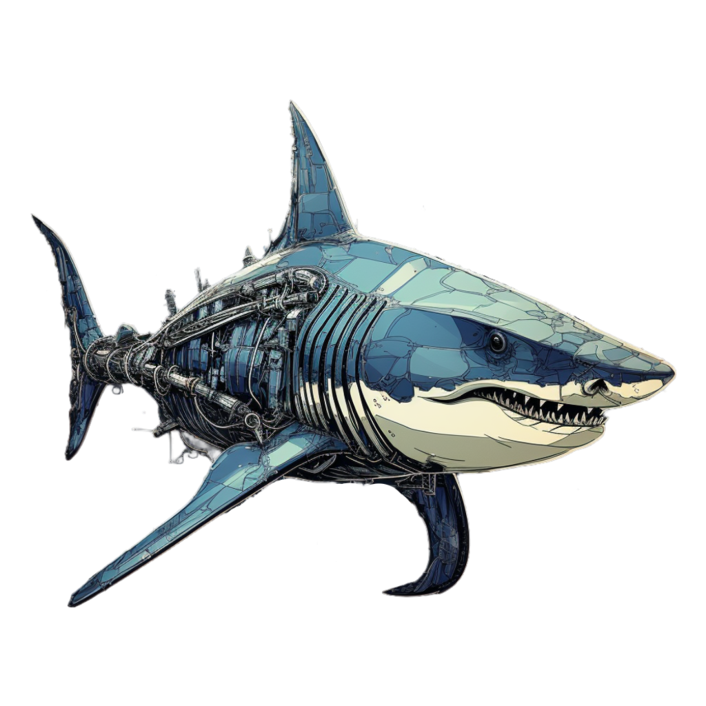 Fishy art collection: Roboshark