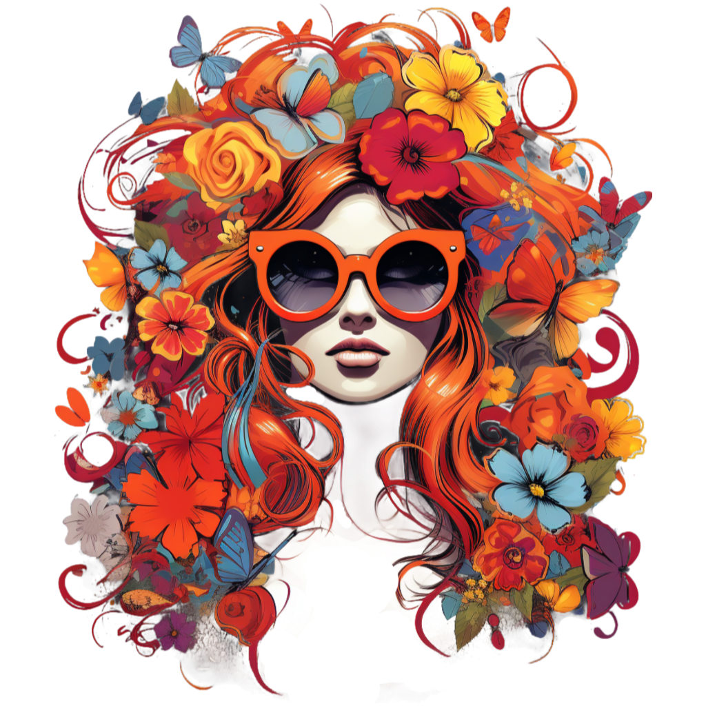 Flower power: Ginger Girl in Flowers