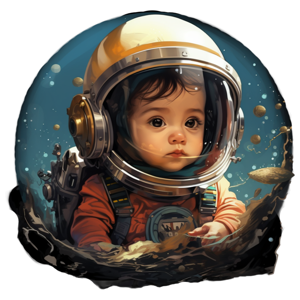 Baby collection: Cute Baby Spaceman