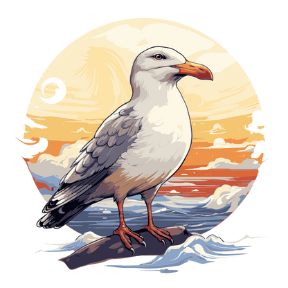 Power of birds: Seagull