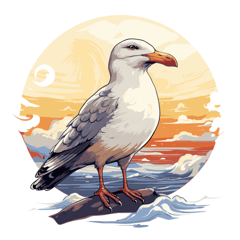 Power of birds: Seagull