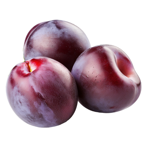 Sweet fruits collection: Three Plums