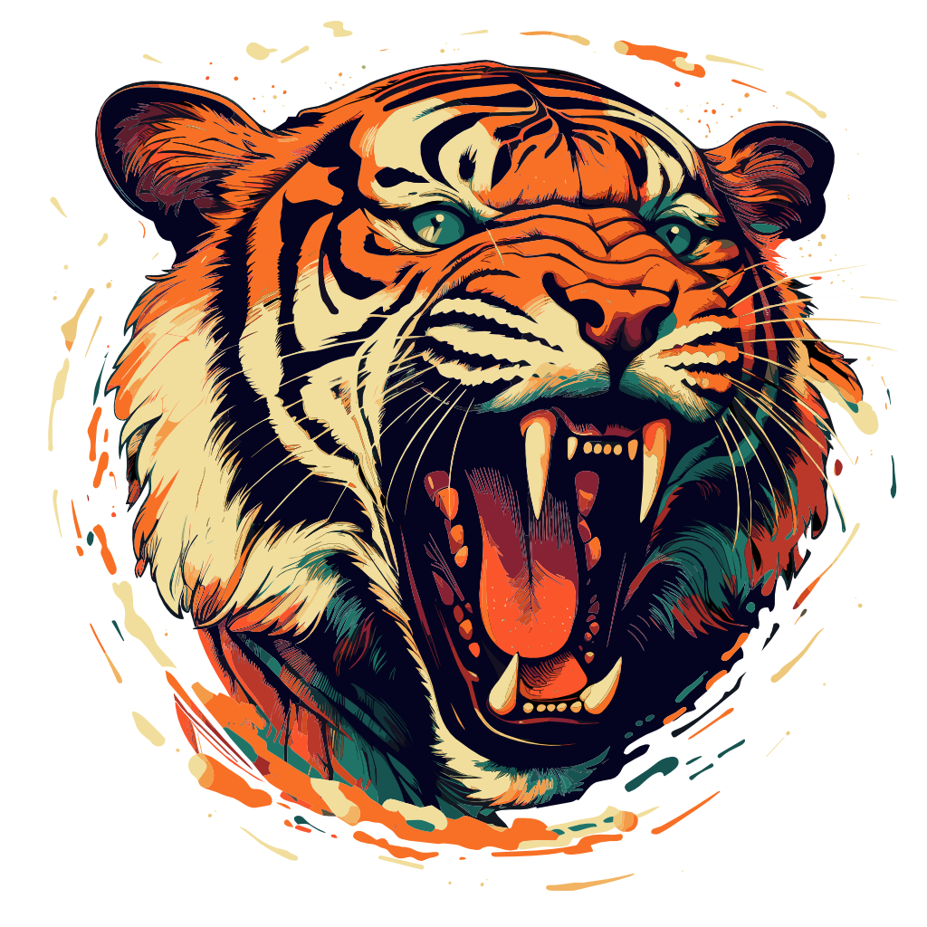 Big cats collection: Tiger roar