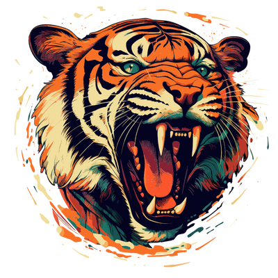 Big cats collection: Tiger roar