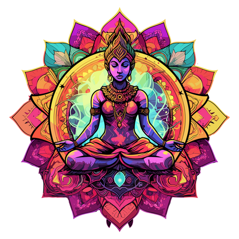 Art Mantra collection: Power chakra spirit