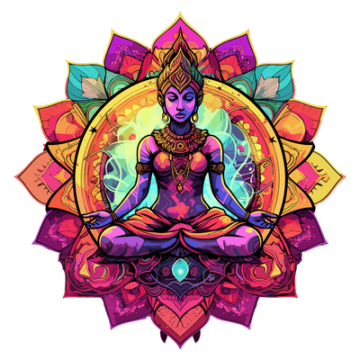 Art Mantra collection: Power chakra spirit