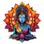 Art Mantra collection: Power Charka Buddah Mandala