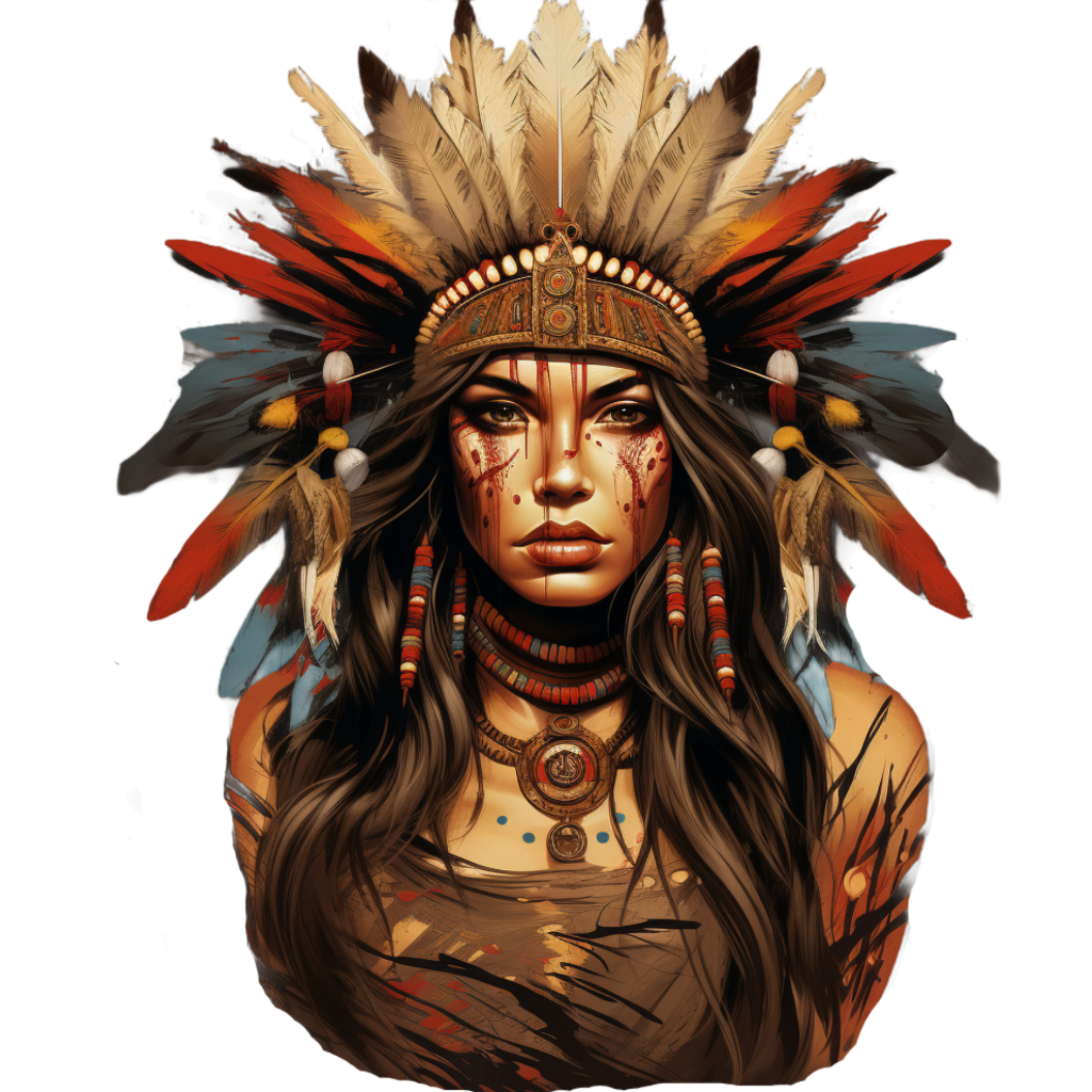 Spirits of Apache collection: Apache girl beauty