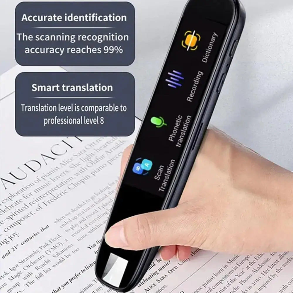 Language Translation Scanning Reading Pen