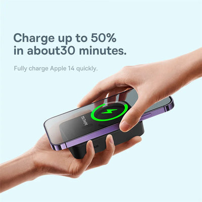 Magnetic Power Bank with Stand and Fast Charging