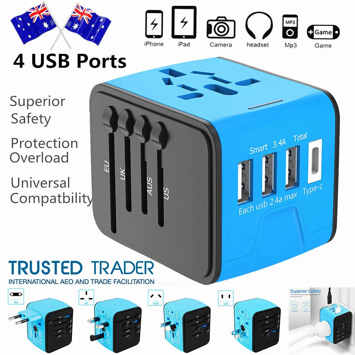 International Universal Travel Adapter