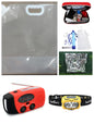 Emergency Survival Kit, Radia and Safe Drinking Water Filter For Outdoor Picnic