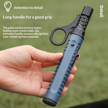 Outdoor Camping BBQ Blowtorch Stove Accessory Refillable Lighter Igniter