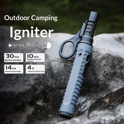 Outdoor Camping BBQ Blowtorch Stove Accessory Refillable Lighter Igniter