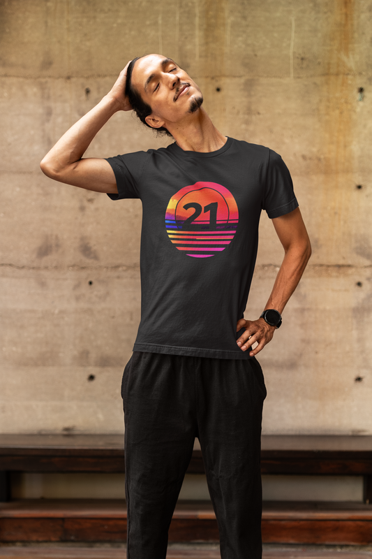 Number "21" Sweet T-shirt design