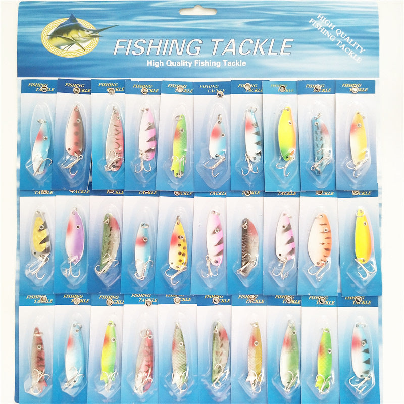 30 Kcal Set Fishing Gear Sequins Fake Lure