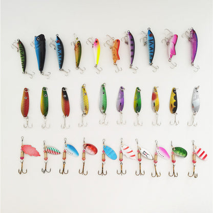 30 Kcal Set Fishing Gear Sequins Fake Lure