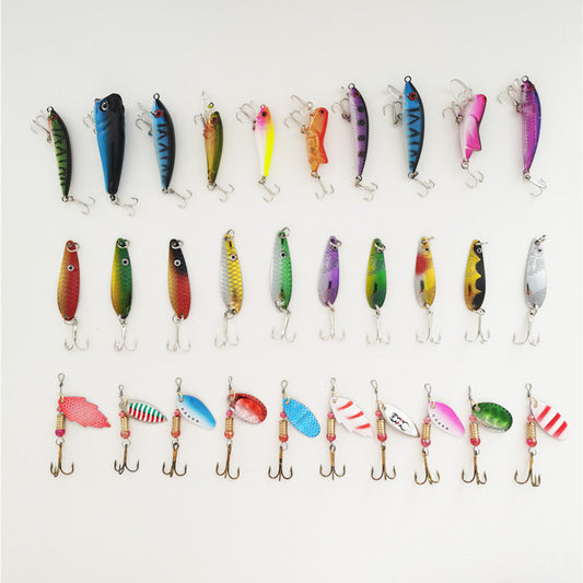30 Kcal Set Fishing Gear Sequins Fake Lure