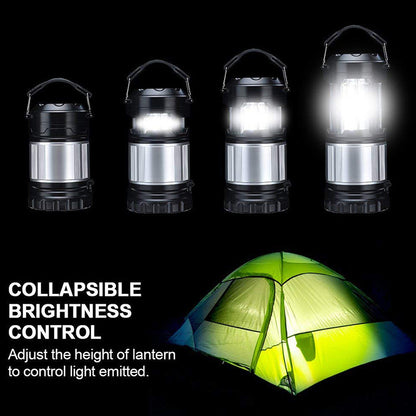Portable Emergency Camp Portable Tent Light COB 1 Flashlight