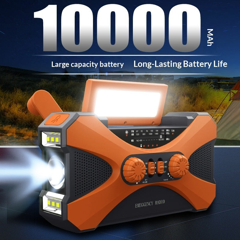 Multifunctional Emergency Power Supply Solar Portable Lighting Radio