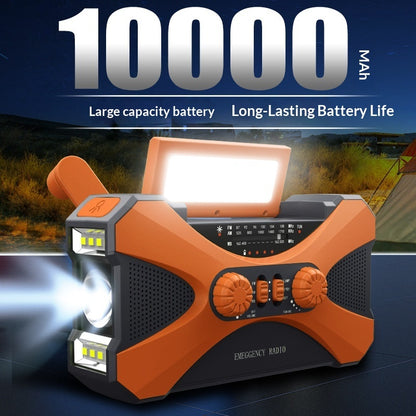 Multifunctional Emergency Power Supply Solar Portable Lighting Radio