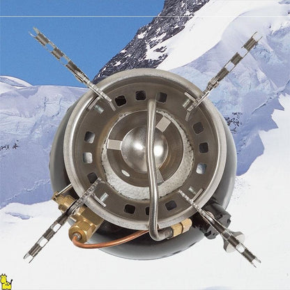 Outdoor Portable Integrated Windproof Stove