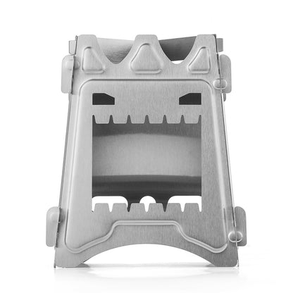 Outdoor Camping Folding Stainless Steel Wood Stove