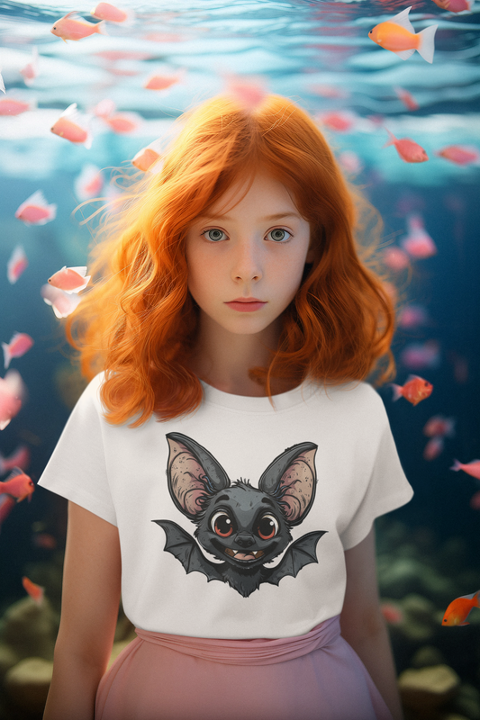 Happy Vampire Bat T-shirt design