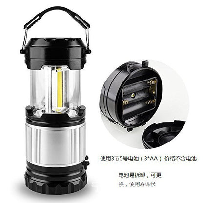 Portable Emergency Camp Portable Tent Light COB 1 Flashlight