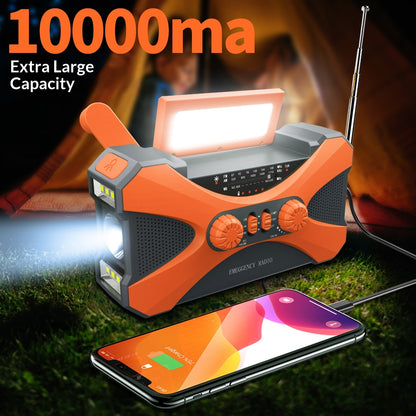 Multifunctional Emergency Power Supply Solar Portable Lighting Radio
