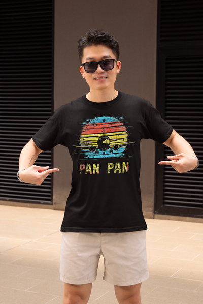 "Pan-Pan Aviation Callout" Emergency Graphic T-shirt