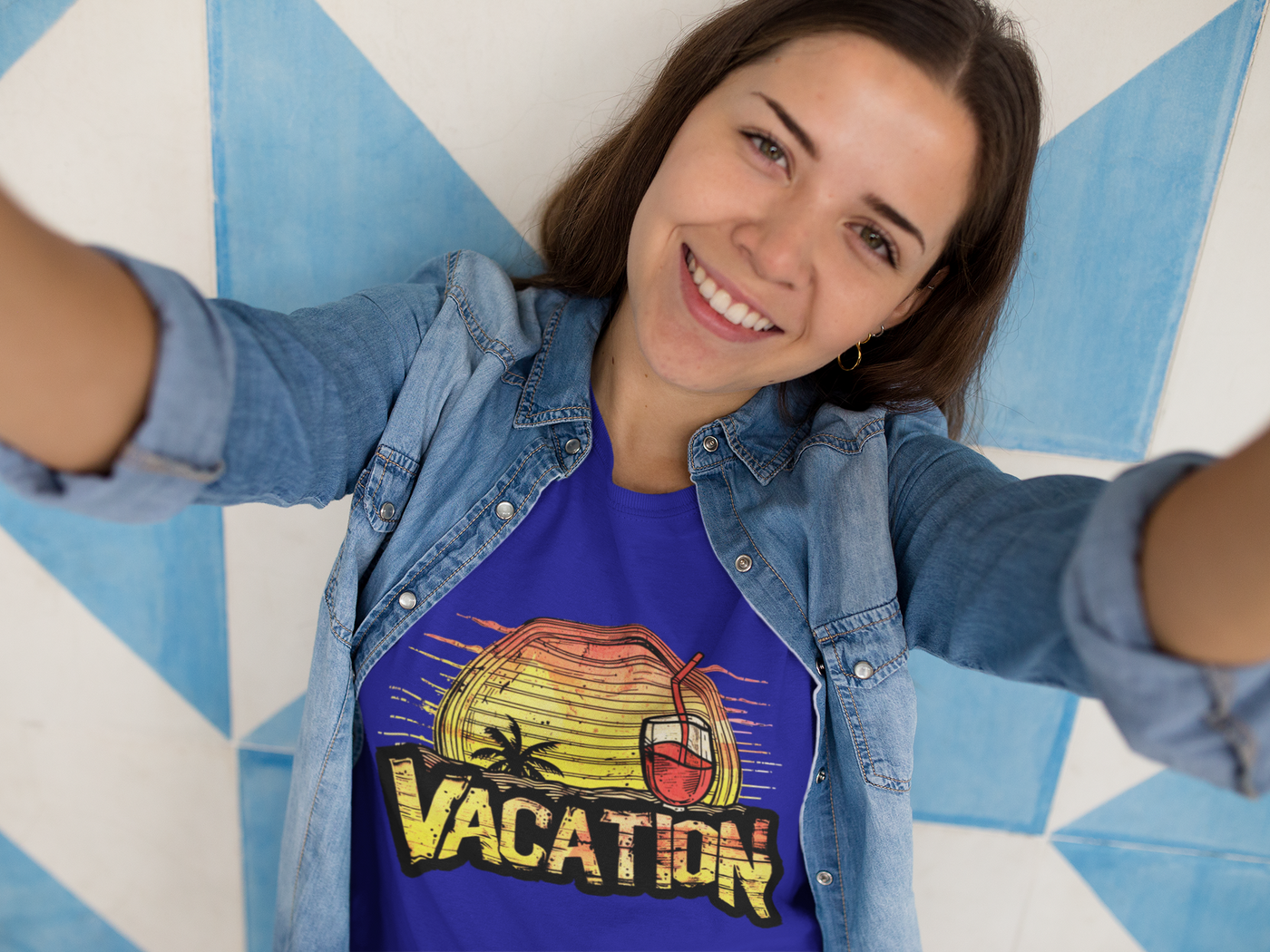 Sunset Vacation Cocktails Pleasures T-Shirt – Sip, Relax, and Unwind