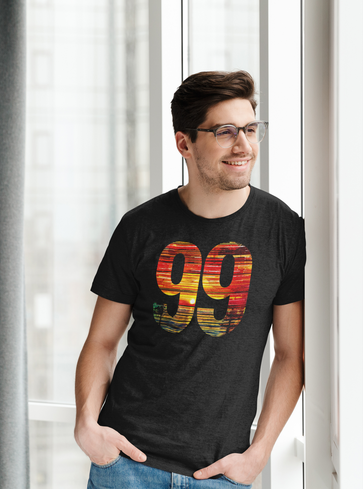 Number 99 T-Shirt | Bold Graphic Tee for Fans of the Legendary 99