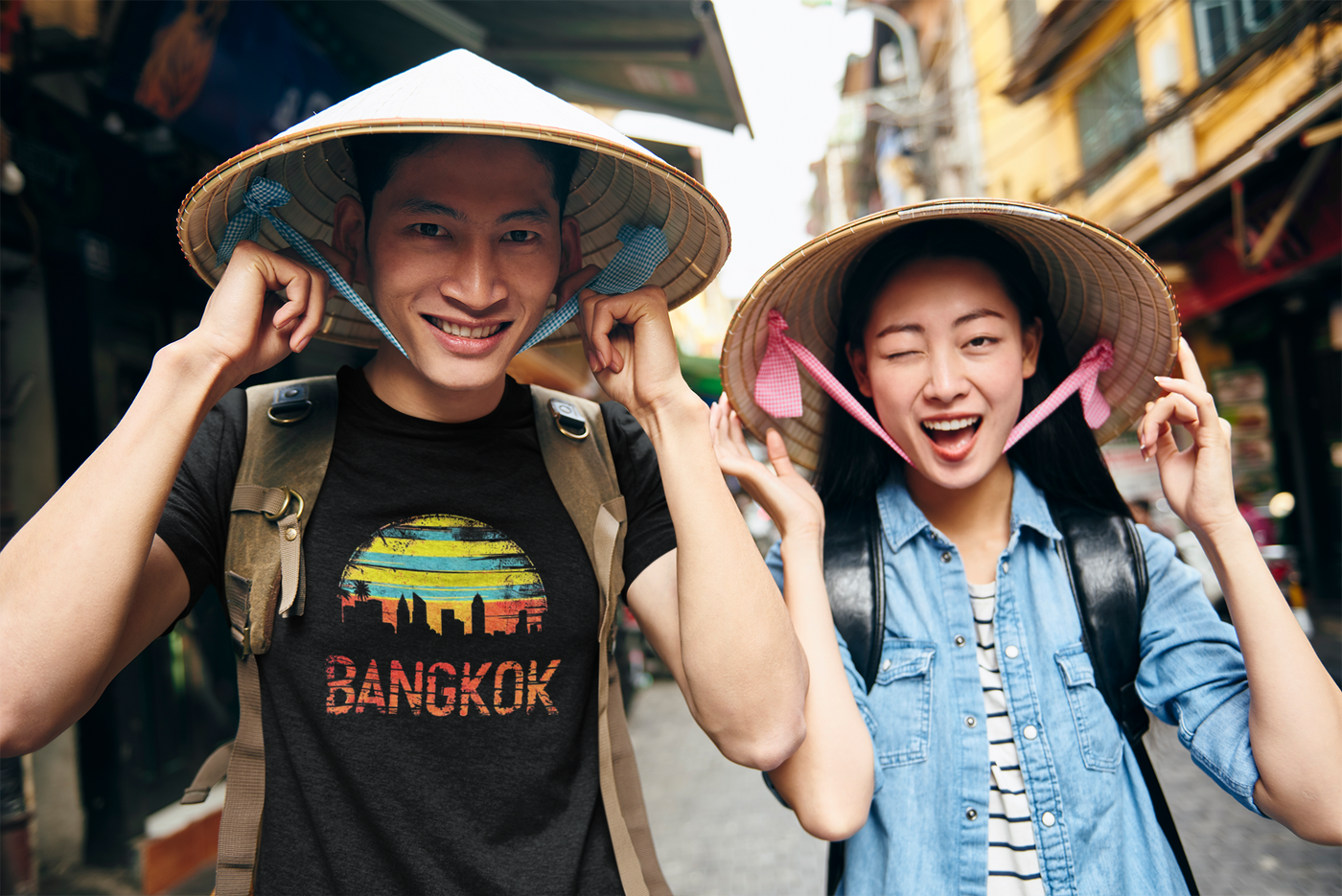 Bangkok Sunset T-Shirt – Embrace the Vibrant Beauty of Thailand’s Capital!