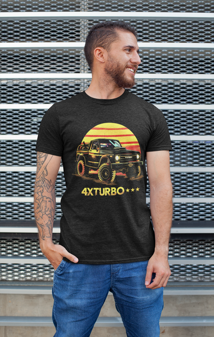 "4X Turbo Offroad Adventure T-Shirt – Unleash the Power of the Trails"