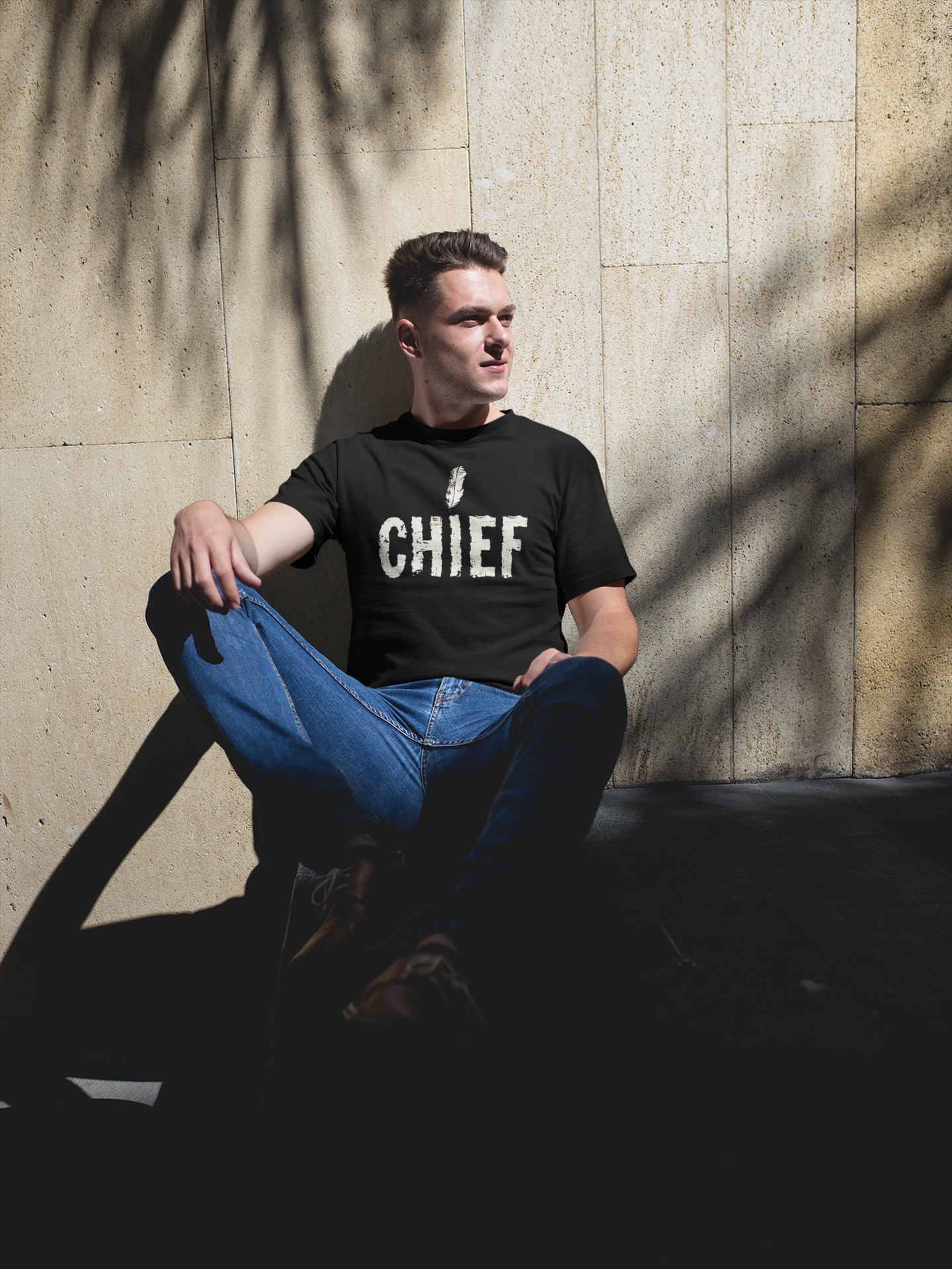 "CHIEF" Adult T-Shirt Design