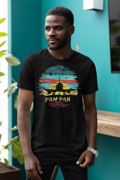 "Pan-Pan Aviation Emergency Callout" Graphic T-shirt