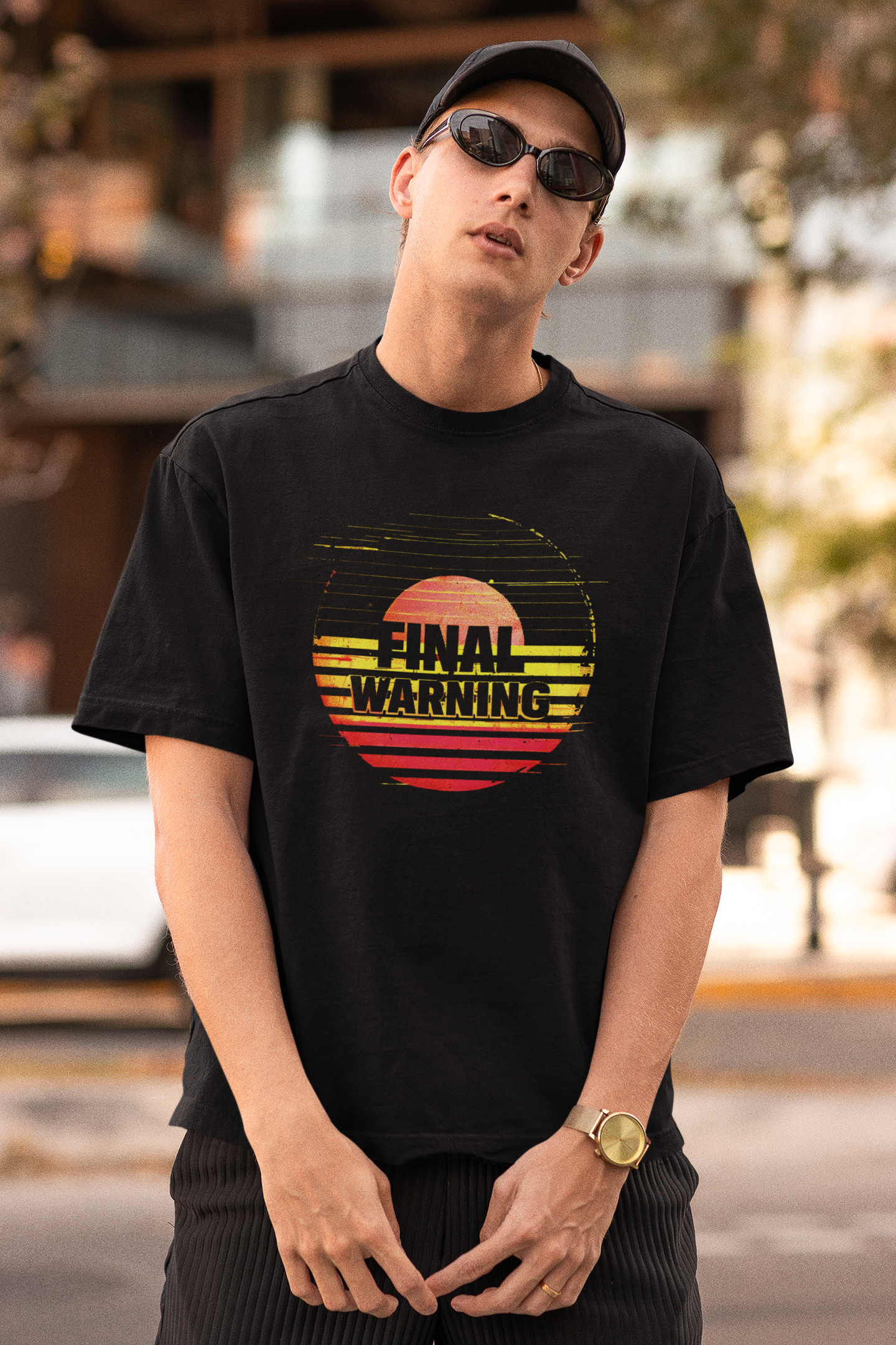 Final Warning Graphic T-Shirt – Bold, Unique, and Statement-Making