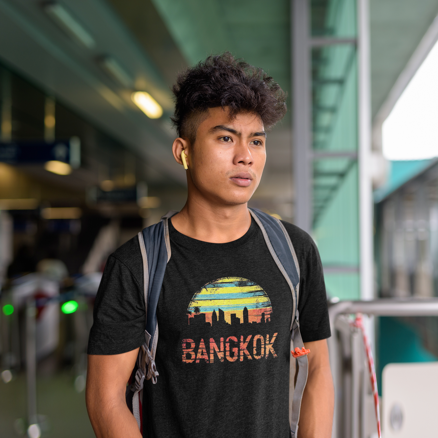 Bangkok Sunset T-Shirt – Embrace the Vibrant Beauty of Thailand’s Capital!