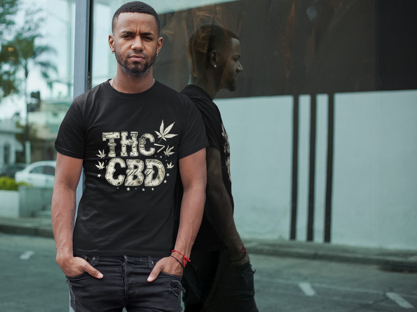 THC is Better Than CBD | 420 Adult T-Shirt | Unisex Cannabis Lovers Tee