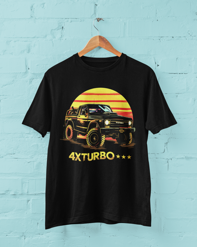 "4X Turbo Offroad Adventure T-Shirt – Unleash the Power of the Trails"