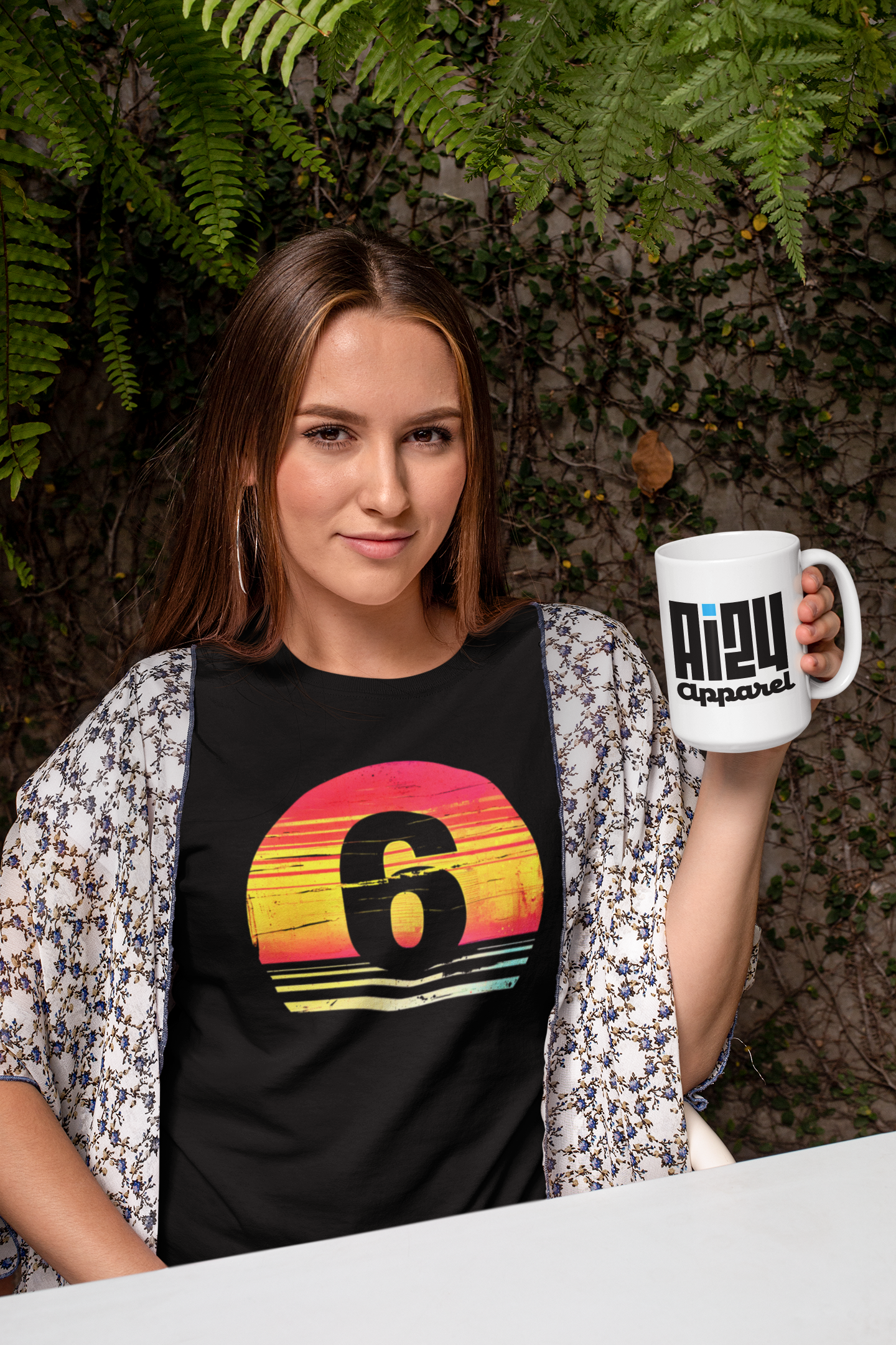 "Lucky Number 6 T-Shirt – Premium Cotton Tee with Bold Graphic, Stylish & Comfortable Casual Wear"