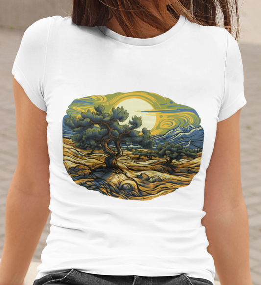 Van Gogh's style collection: Olive trees