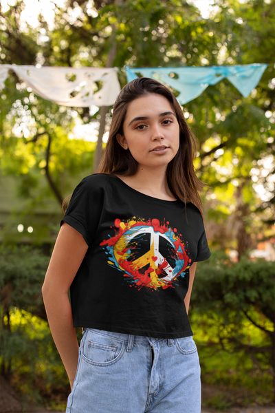 SAY NO TO WAR COLLECTION: PEACE AND LOVE SYMBOL IN COLOR